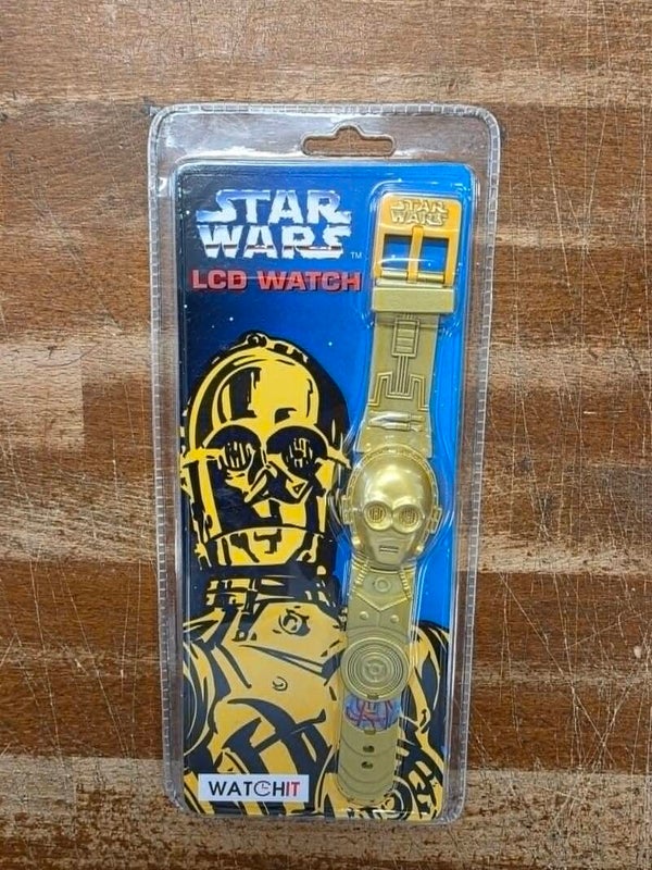 MONTRE STAR WARS - LCD WATCH - C3-PO - WATCHIT - NEUVE SOUS BLISTER