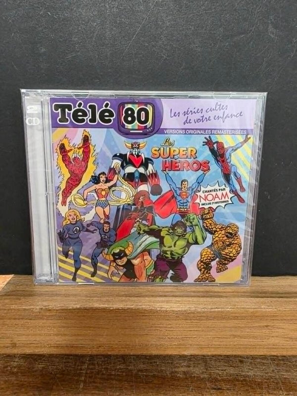 TELE 80 - LES SERIES CULTS DE VOTRE ENFANCE - LES SUPER HEROS CHANTE PAR NOAM - NEUF SOUS CELLO