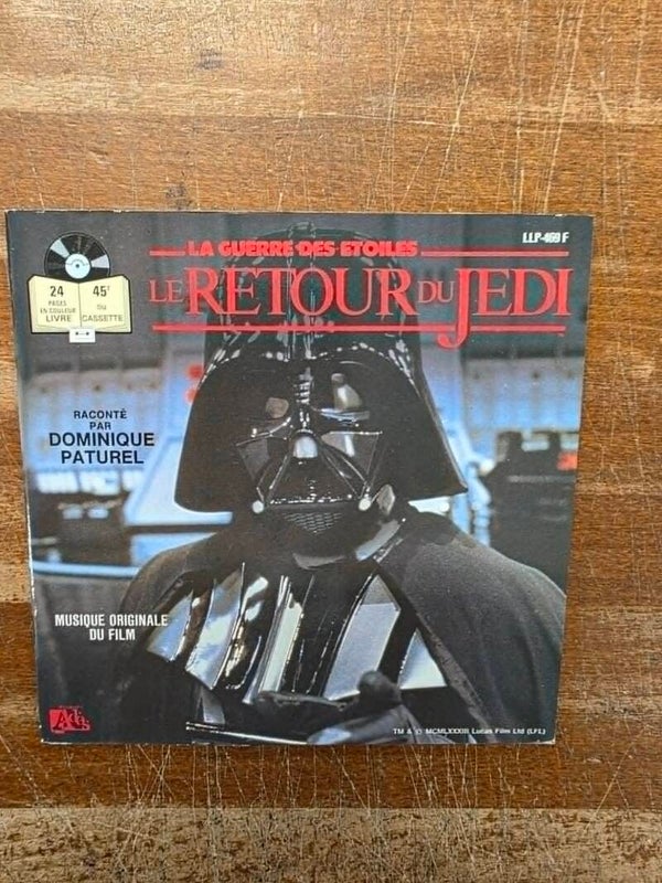45 TOURS LIVRE DISQUE - LA GUERRE DES ETOILES - LE RETOUR DU JEDI - ADES  - NEUF