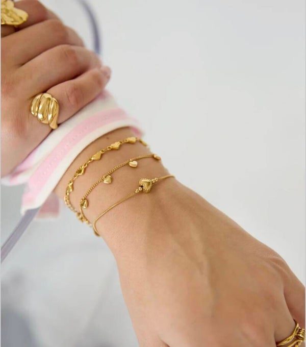 Armband met hart