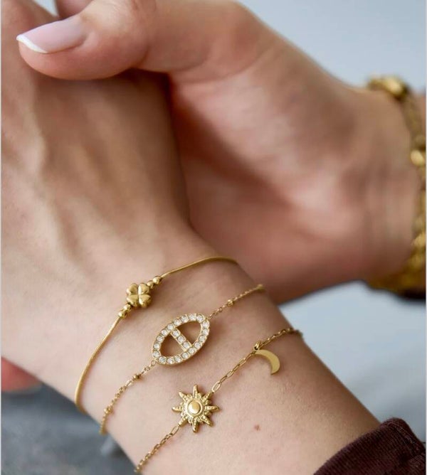 Armband met zon