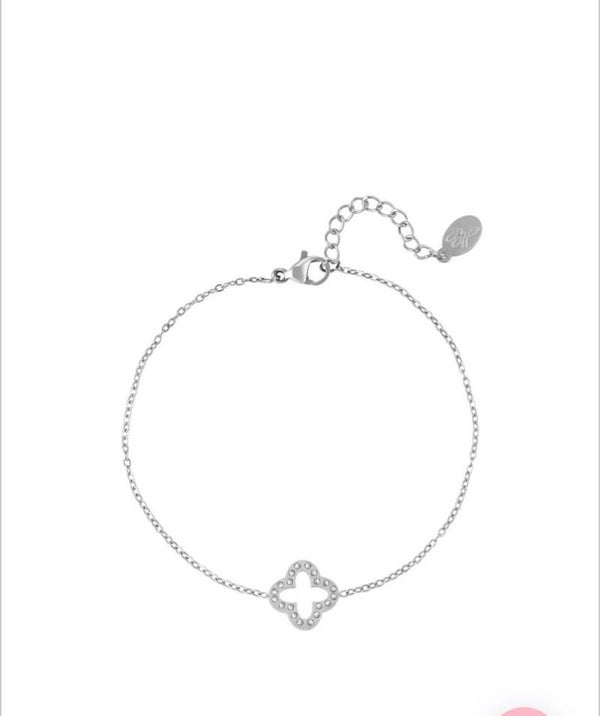 Armband met klaver