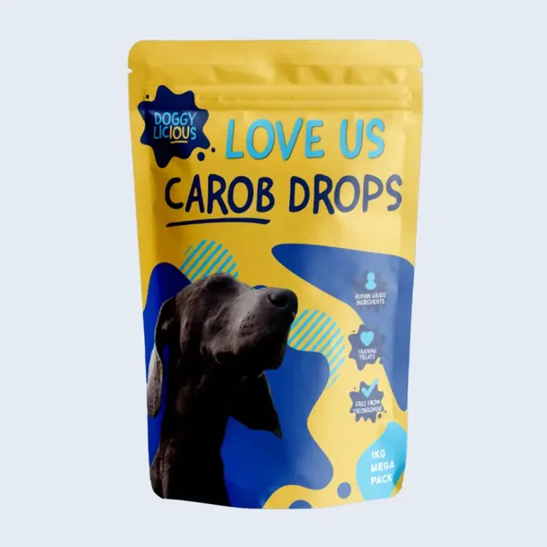 Aussie Pooch Doggylicious Carob drops 1KG