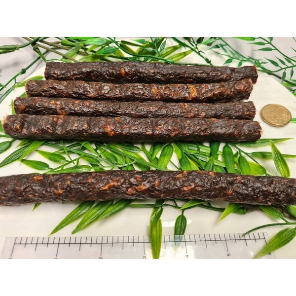 Beef Meaty Tripe Sticks Unwrapped