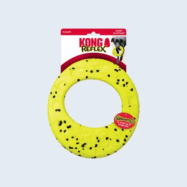 KONG Reflex Flyer Bouncy Water Fetch Toy