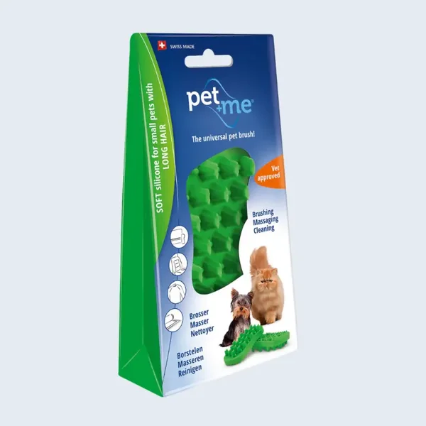 Pet + Me Silicon Brush - Green