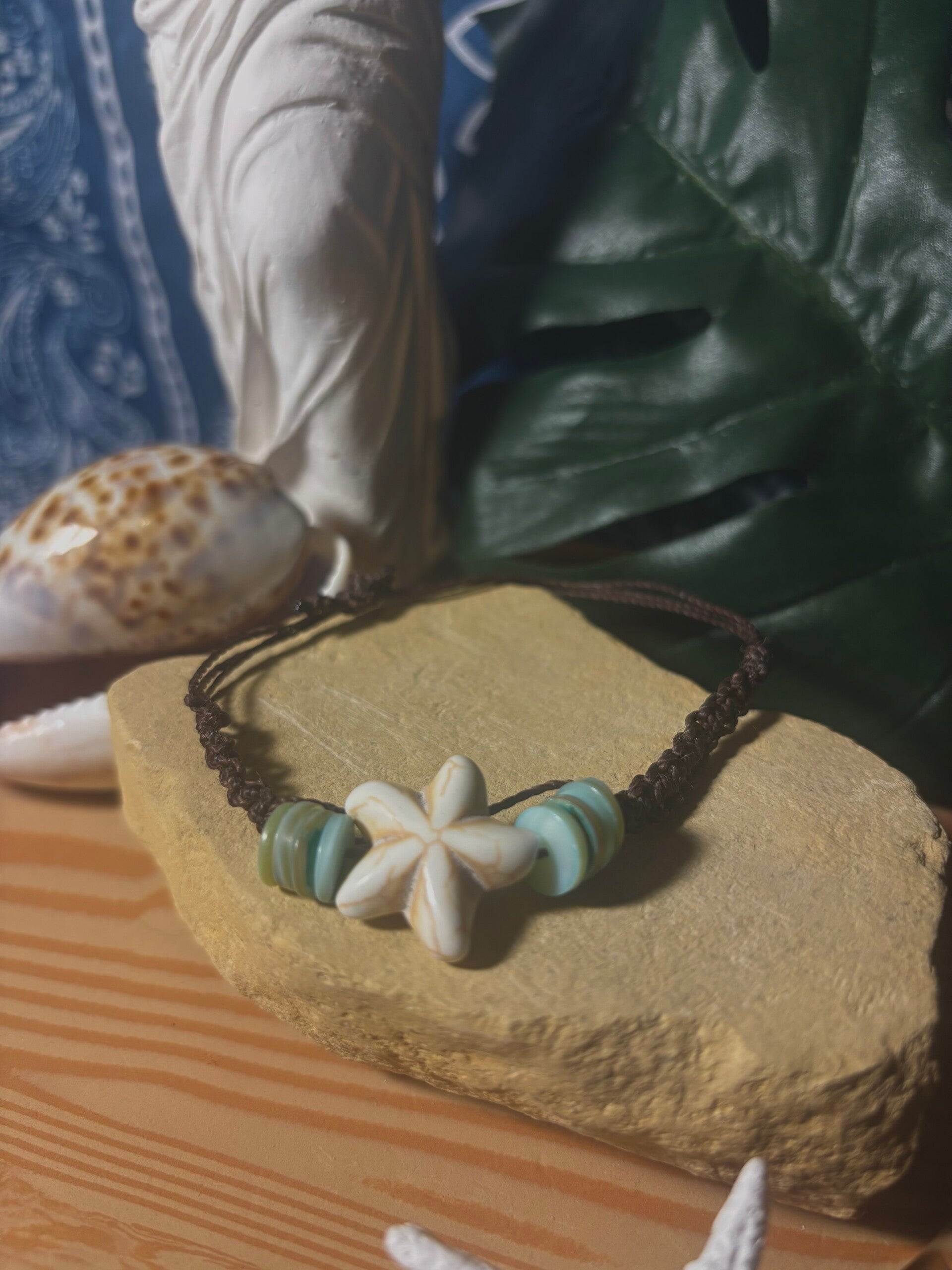 Starfish w/ turquoise bracelet