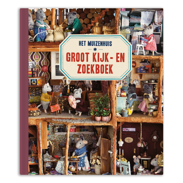 het muizenhuis: groot kijk en zoekboek