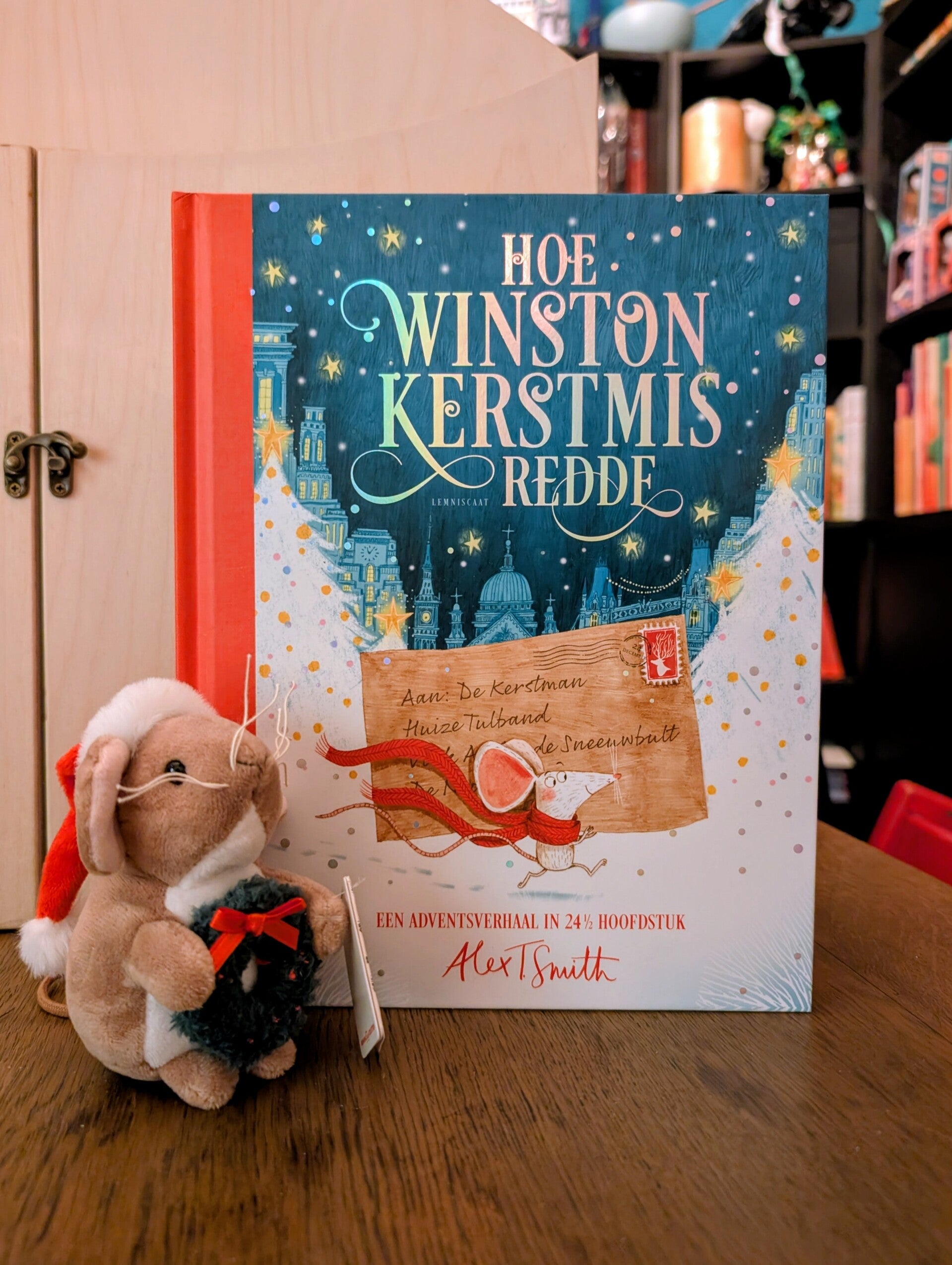 Adventsboek+muis! Hoe Winston kerstmis redde