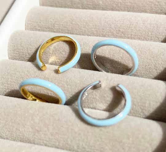 Pop of Colour Ear Cuffs