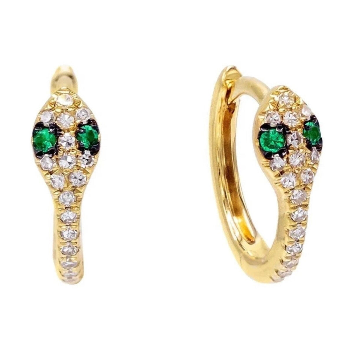 Sparkling Serpent Hoops