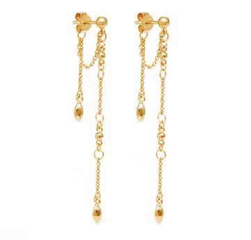 Cascade Luna Drop Earrings
