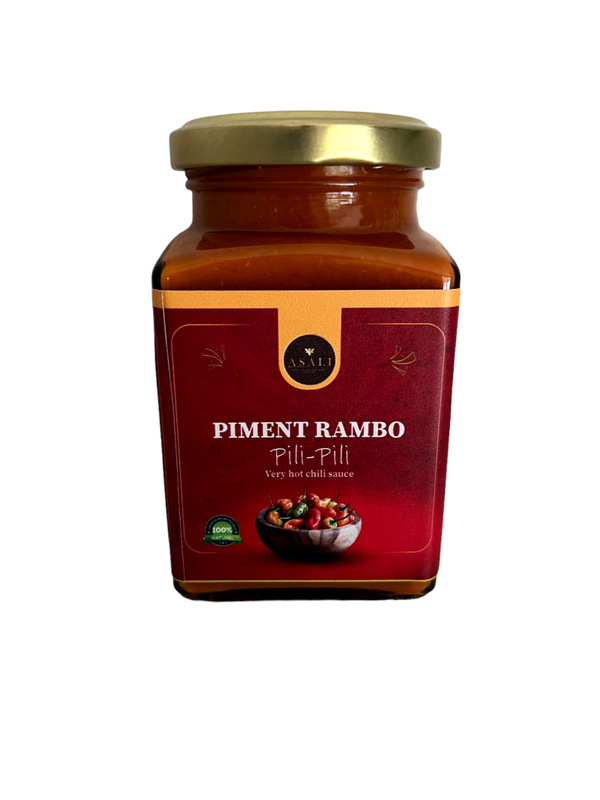 Piment Rambo - Pili pili - piment en sauce - 320g (5$)
