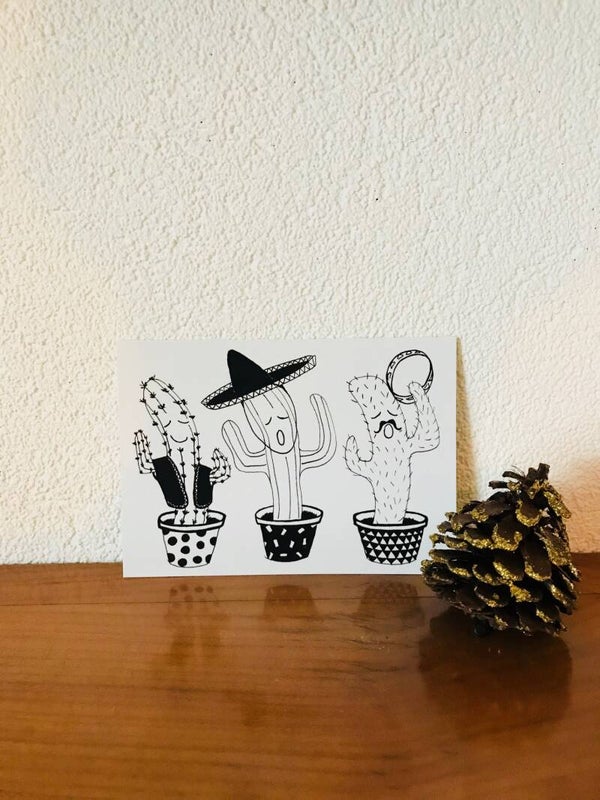 Kaart Dansende Cactussen