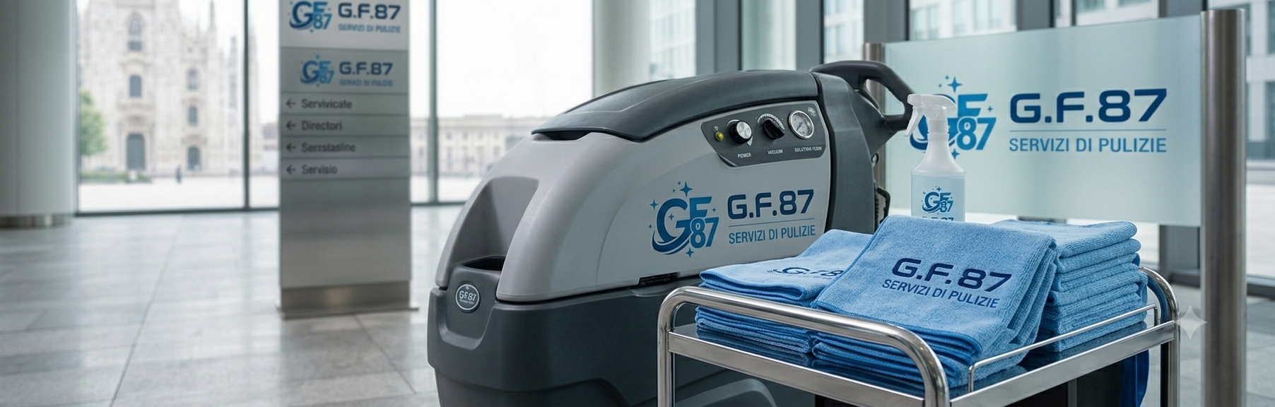 Impresa di pulizie Bergamo - GF87 Servizi di pulizie s.r.l. Professionali