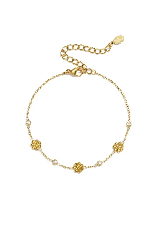Golden Bloom Bracelet