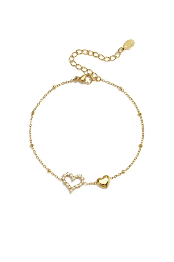 Sparkling Hearts Bracelet