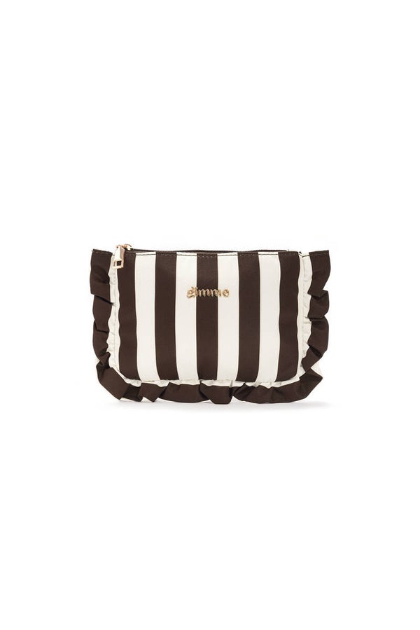 Ruffle stripe bag