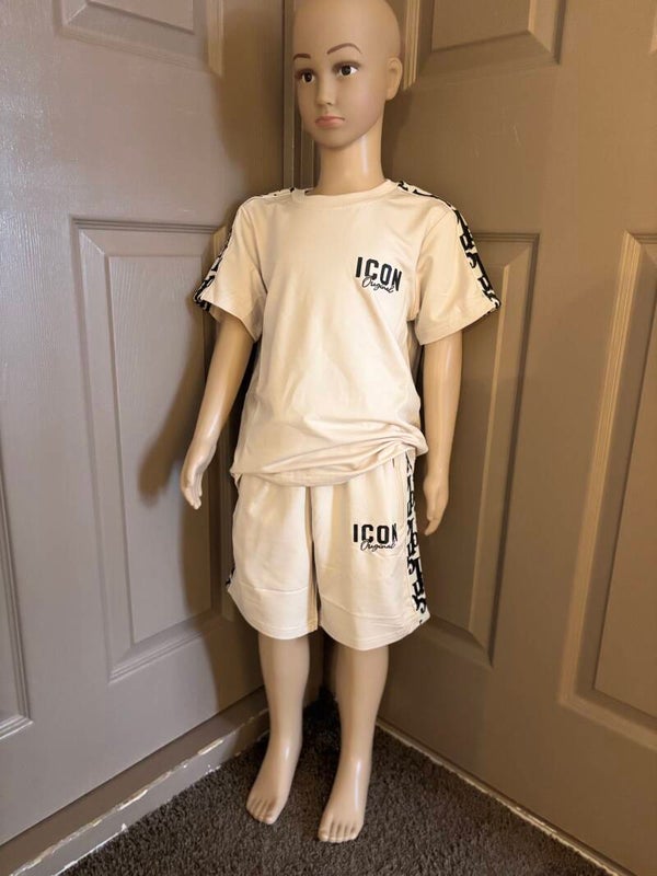 icon set beige