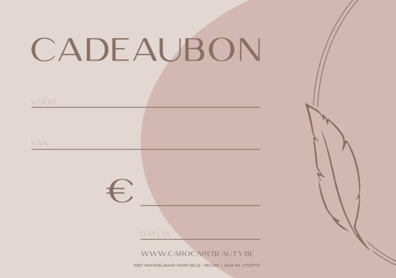 Cadeaubon Caro Care Beauty Laserontharing