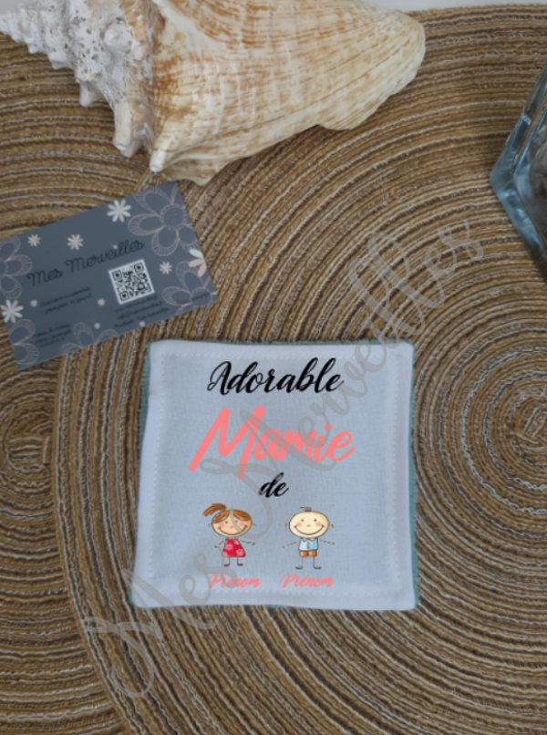 **Lingette démaquillante Adorable Mamie