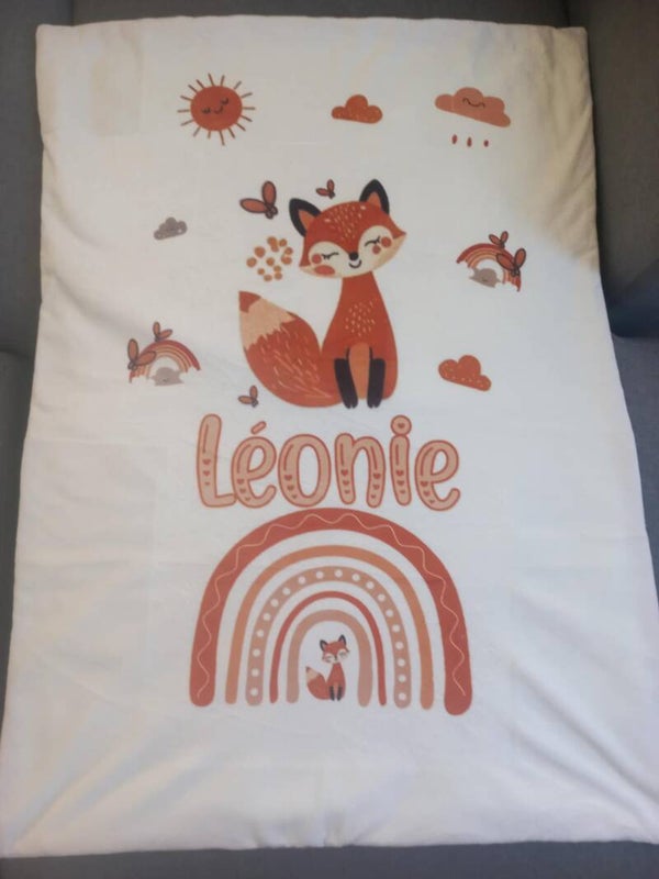 Couverture bébé Renard
