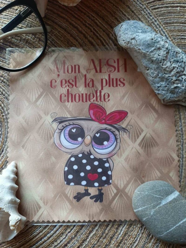 Lingette, chiffon, essuie lunettes micro fibre Métiers de l'enfance 2