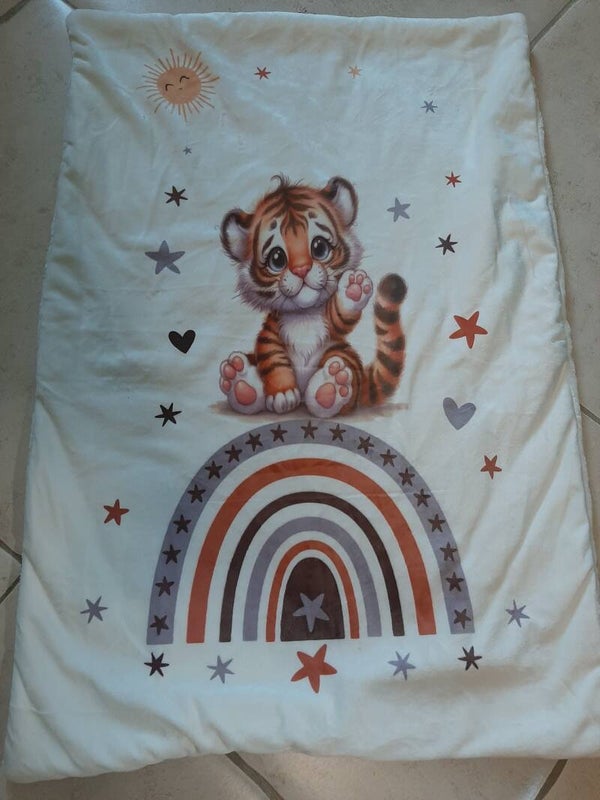 Couverture bébé Lion