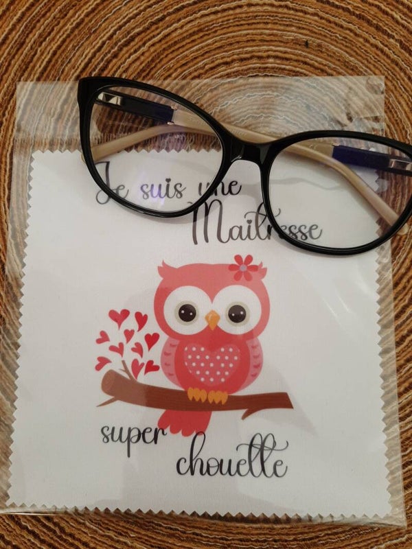 Lingette, chiffon, essuie lunettes micro fibre Maîtresse5