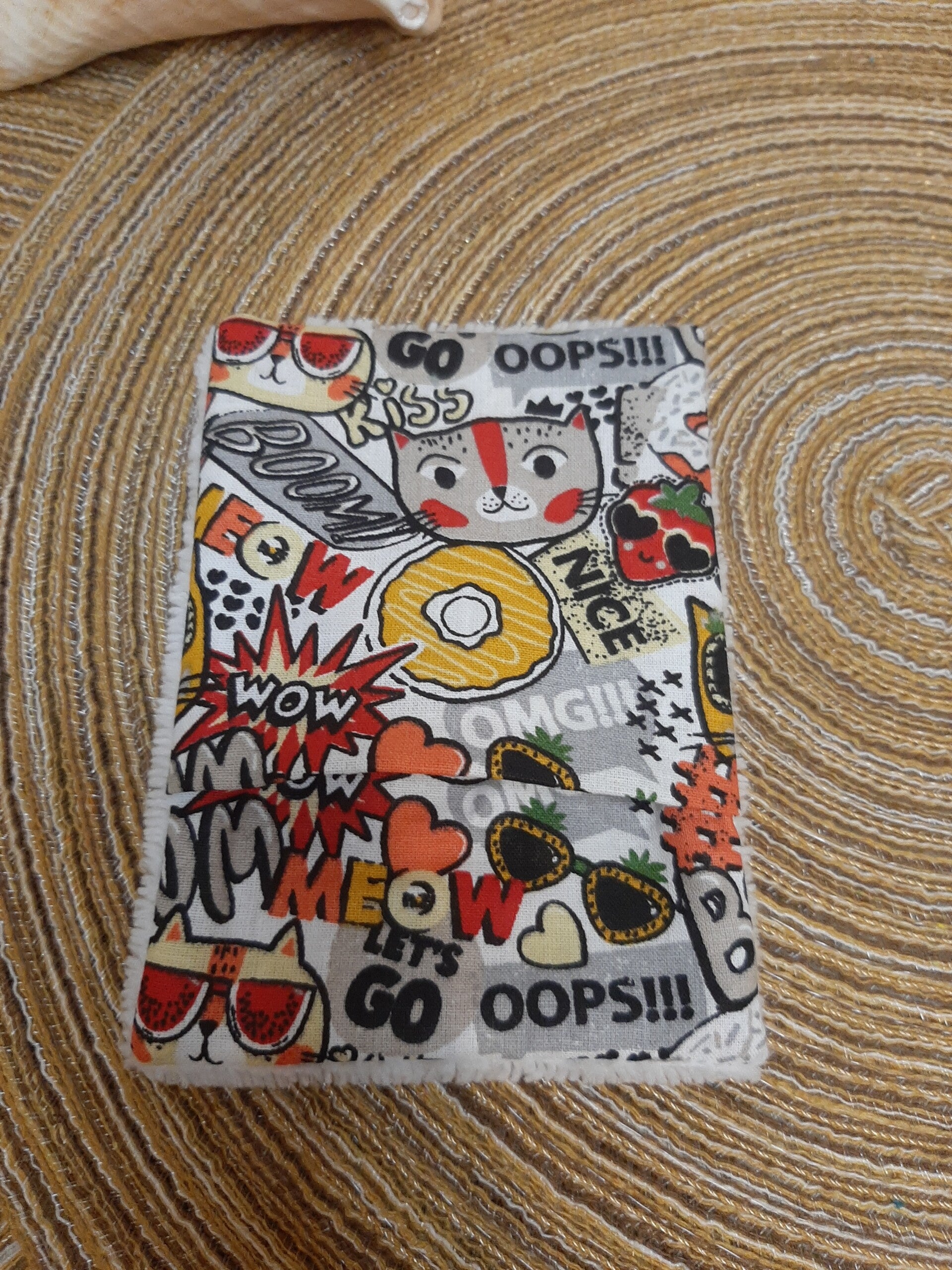 Gants démaquillants lavables & réutilisables Chat