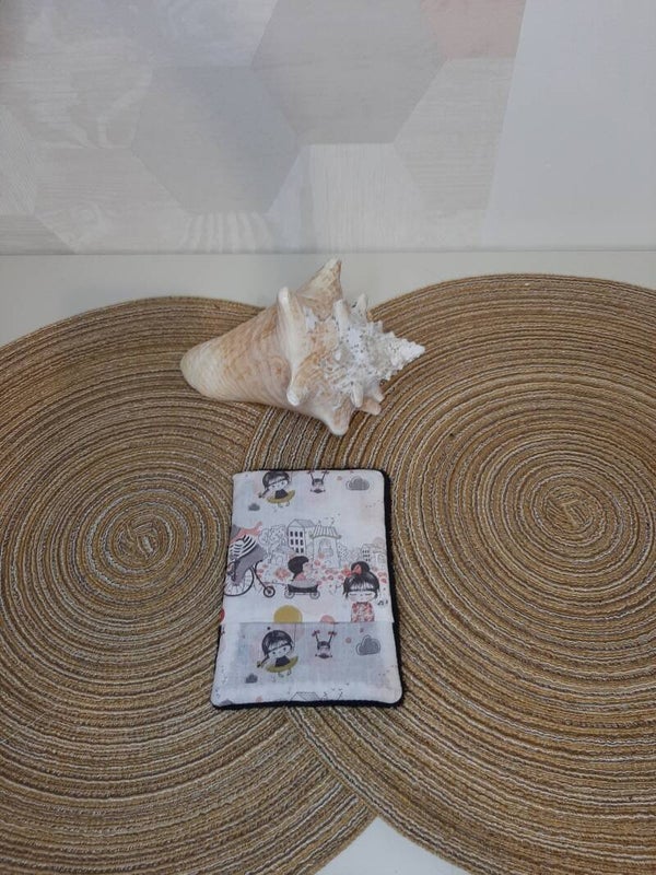 Gants démaquillants lavables & réutilisables  Fille rose