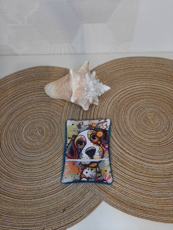 Gants démaquillants lavables & réutilisables Chien