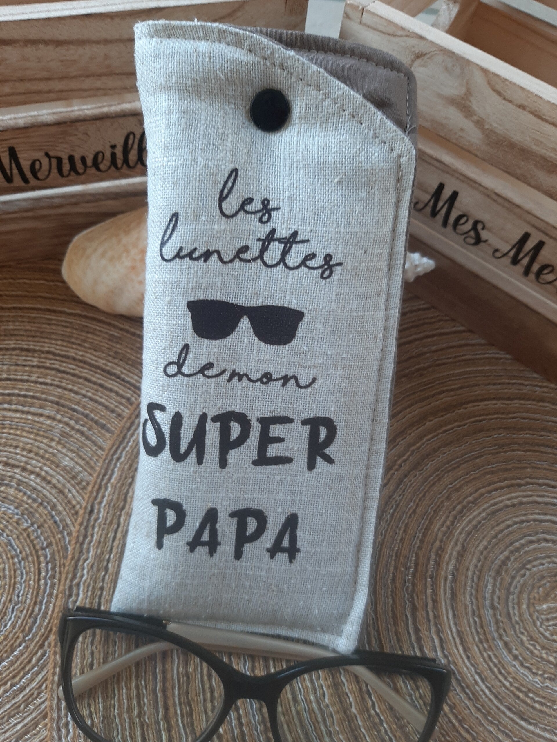 Étui à lunettes "PAPA"