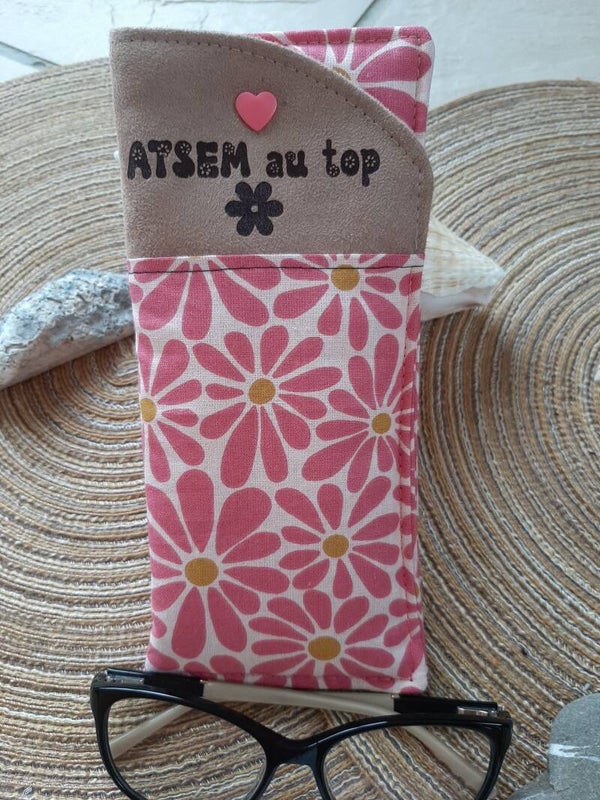 Étui à lunettes "Atsem au top"