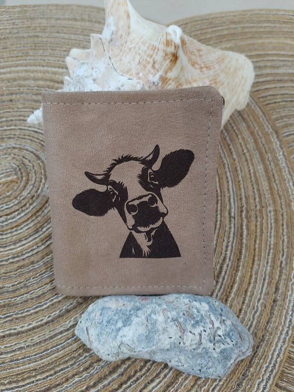 Porte cartes Signature Marron Vache