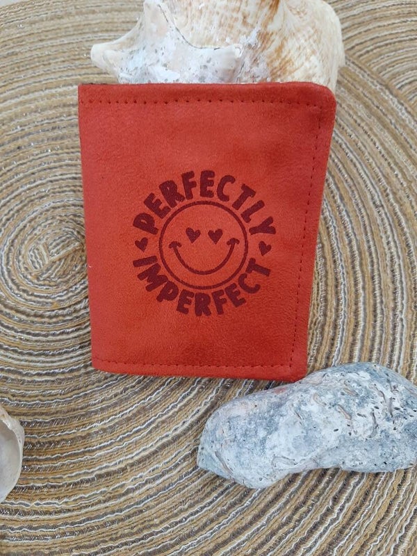 Porte cartes Signature Rouge Smiley