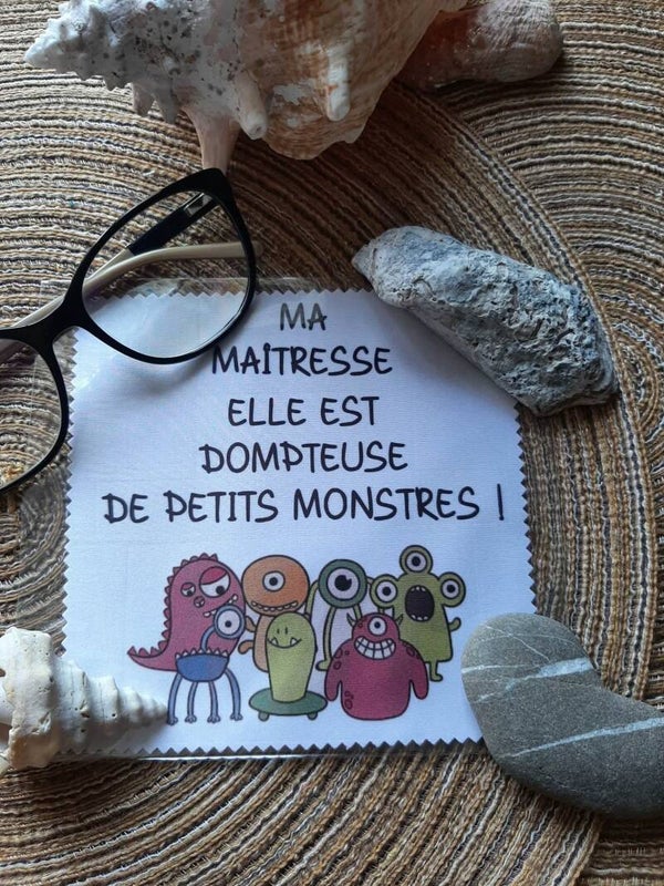 Lingette, chiffon, essuie lunettes micro fibre Maîtresse 2