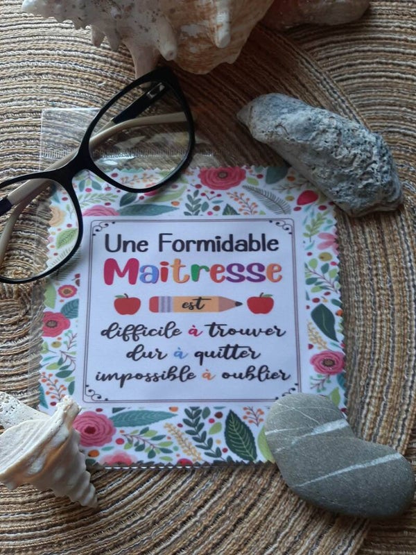Lingette, chiffon, essuie lunettes micro fibre Maîtresse 3