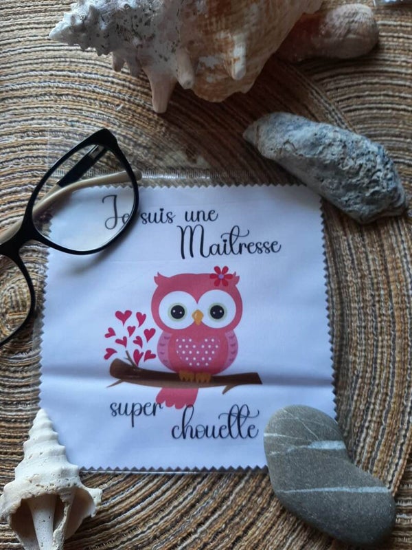 Lingette, chiffon, essuie lunettes micro fibre Métiers de l'enfance 9