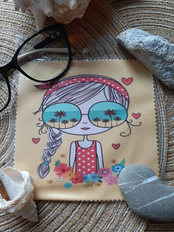 Lingette, chiffon, essuie lunettes micro fibre Images 1