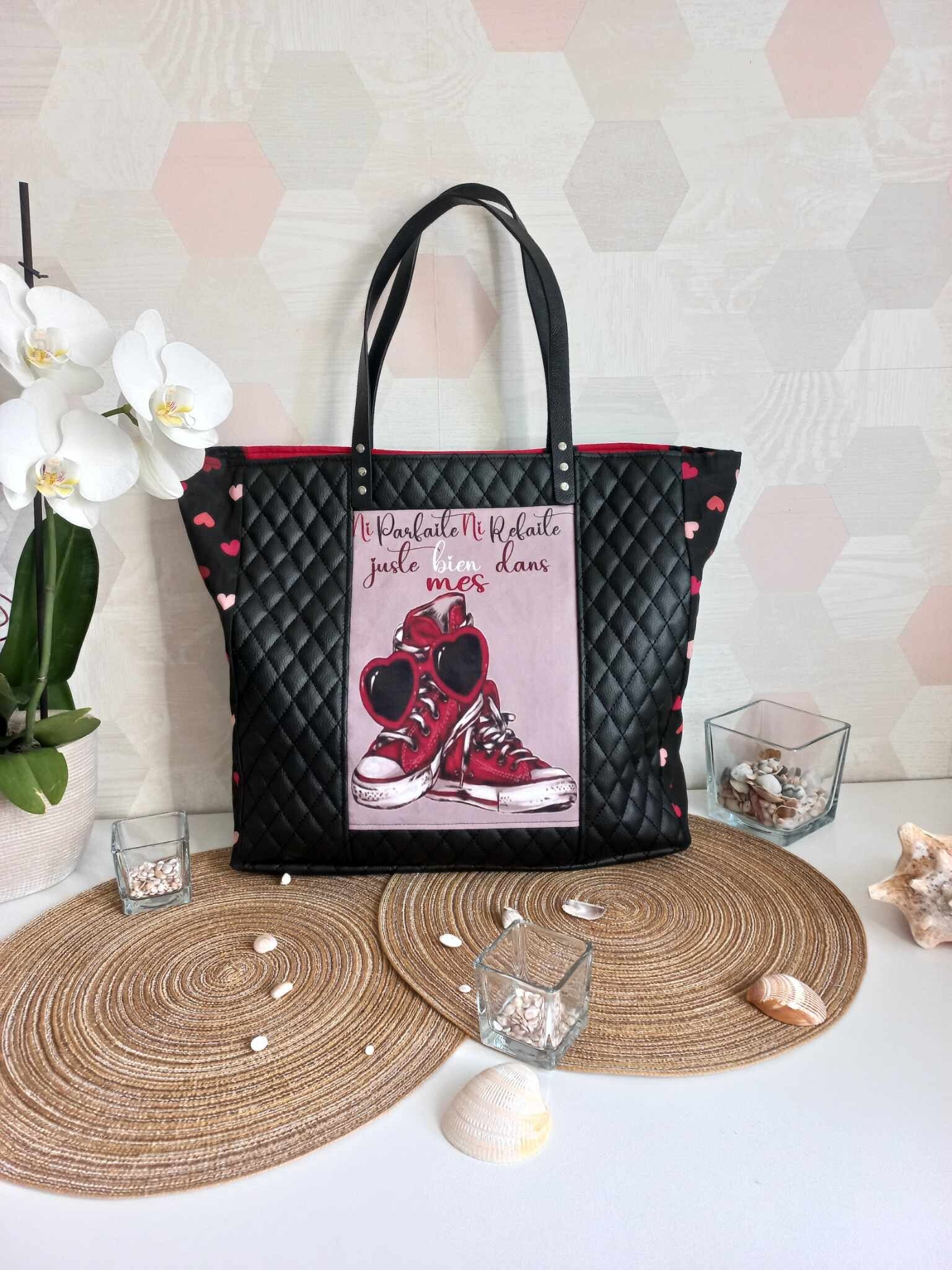 Grand Sac Cabas Basket Lunette