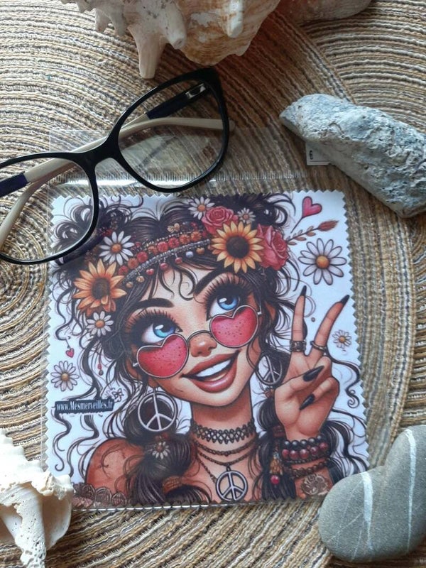 Lingette, chiffon, essuie lunettes micro fibre Images 5