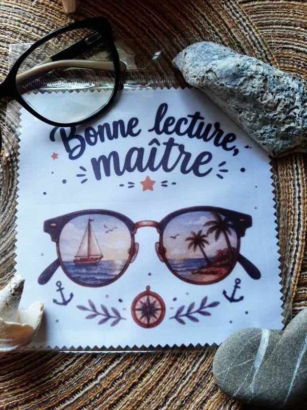 Lingette, chiffon, essuie lunettes micro fibre Maître 3