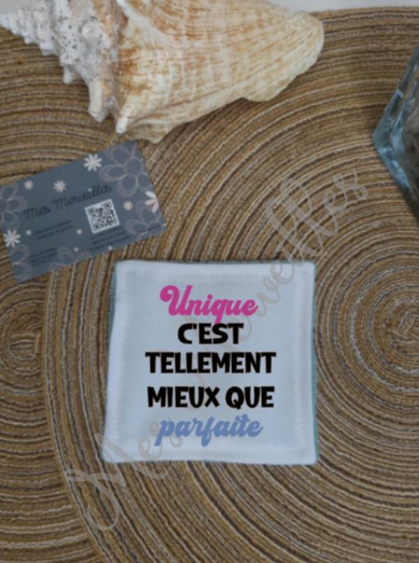 *Lingette démaquillante Unique