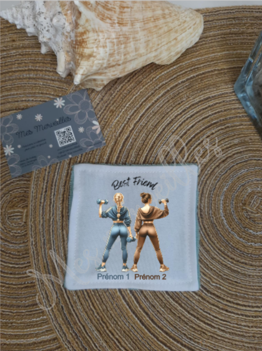 **Lingette démaquillante Best Friend Muscu