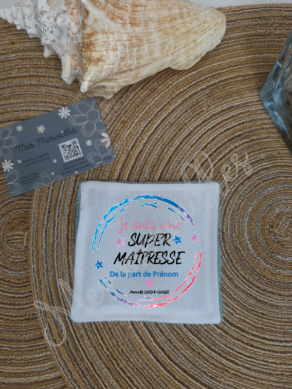 **Lingette démaquillante Maitresse Rond