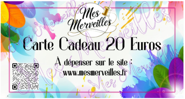 Carte Cadeau Mes Merveilles