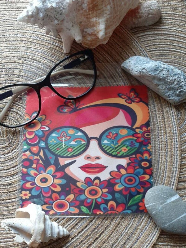 Lingette, chiffon, essuie lunettes micro fibre Images 7