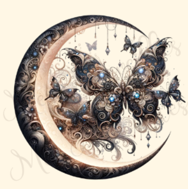 Coupon tissu Papillon 002