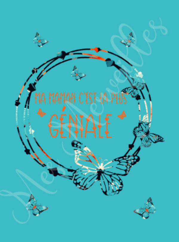 Coupon tissu Papillon 018